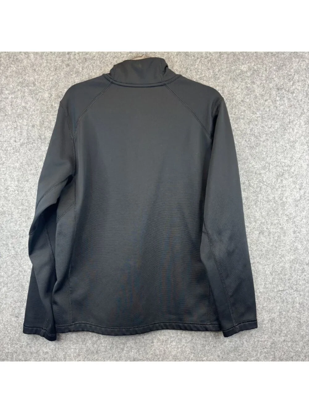 Nike Therma-FIT Mens 2XL Pullover Black Quarter Zip Swoosh Athletic 715199-010
